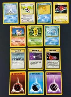 Pokemon WoTC DUTCH Version UK 4th Print Base Set 13-Card LOT VLP to LP US Seller - Image 1