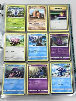 Pokemon Cards Base Set Lot In Binder Pages Nintendo WOTC 1999 Vintage (video) - Image 5