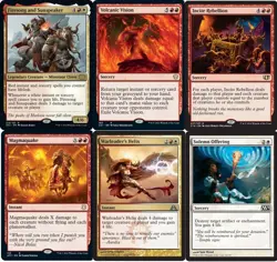 MTG Commander EDH Deck Firesong and Sunspeaker 100 Magic Cards Custom Deck - NM - Image 1