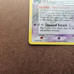 Metagross 11/101 Pokemon EX Hidden Legends Reverse Holo Rare Card - LP - Image 4