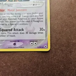 Metagross 11/101 Pokemon EX Hidden Legends Reverse Holo Rare Card - LP - Image 5