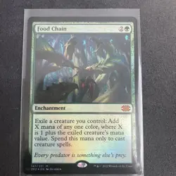 FOIL FOOD CHAIN Double Masters 2022 Magic MTG MINT CARD - Image 1
