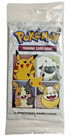 SEALED 25th Anniversary General Mills Pokemon Cereal 3 Card Booster Packs cards - Image 1