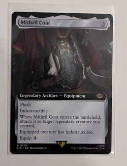 MTG - Lord of the Rings - Mithril Coat Extended - Rare 0379 - Image 1