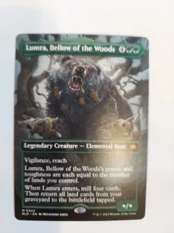 Lumra, Bellow of the Woods (Borderless) (0342) Bloomburrow Regular - Image 1