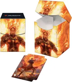 Ultra Pro Magic the Gathering 100+ Deck Box March of the Machine Chandra - Image 1