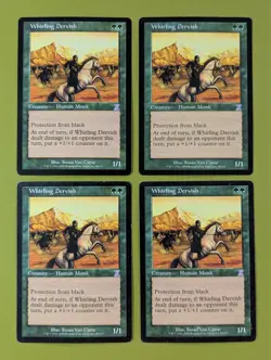 Whirling Dervish x4 Time Spiral Timeshifted 4x Magic the Gathering MTG - Image 1