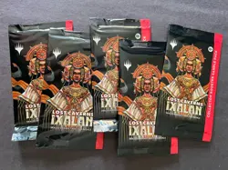 5 Packs of Magic the Gathering Lost Caverns of Ixalan Collector Sample Packs - Image 2
