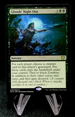 MTG Innistrad: Midnight Hunt Commander Ghoul's Night Out #19 - Image 1