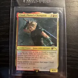 Cloud, Planet's Champion - Promo FOIL - Final Fantasy #3 Rare, NM - Image 1