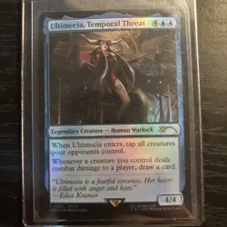 Ultimecia, Temporal Threat - Promo FOIL - Final Fantasy #1 Rare, NM - Image 1