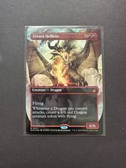 Utvara Hellkite (Anime Borderless) Ravnica Remastered Foil 431 - Image 1