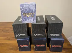 Magic the Gathering MTG + 7 Empty Bundle Boxes + Core 2013 2014 Journey Into Nyx - Image 2