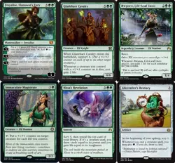 ***Custom Commander Deck*** Freyalise, Llanowar's Fury - Elf Tribal - EDH MTG NM - Image 1
