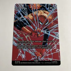 Tangle 0038 Regular Borderless Marvels Spider-Man MTG Pack Fresh - Image 1