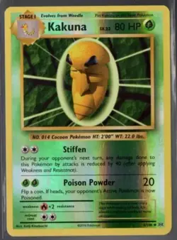 Kakuna 6/108 XY Evolutions 2016 Reverse Holo Uncommon Pokemon NM - Image 1