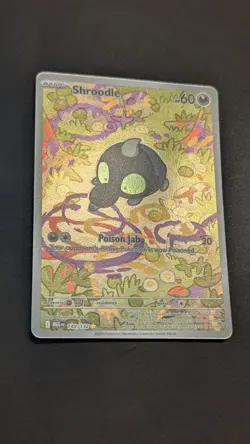 Shroodle 149/132 Illustration Rare Pokemon Mega Evolution Pack Fresh - Image 2