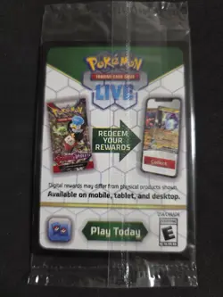 Pokemon TCG Vaporeon ex 023/131 Stamped SEALED Promo Prismatic Surprise Box - Image 2