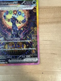 Pokemon Umbreon ex 161/131 Special Illustration Rare Prismatic Evol. See Desc - Image 4