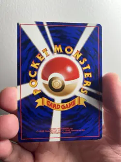 LP Pokemon Card Trainer Blaine Holo Rare Old Back Gym Challenge OLD BACK JAPAN - Image 2
