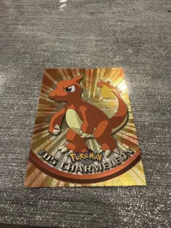 1999 Topps Pokemon Charmeleon Holo Foil #05, TV Animation Ed. Black Topps Logo - Image 1