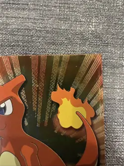 1999 Topps Pokemon Charmeleon Holo Foil #05, TV Animation Ed. Black Topps Logo - Image 4