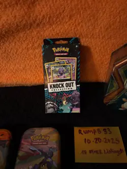 Pokemon 2023 KnockOut Collection Galarian Slowking + Sealed Lot - Image 2