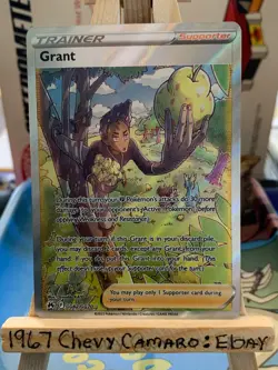 Grant GG62/GG70 - Pokemon TCG Crown Zenith Galarian Gallery Full Art Card NM - Image 1