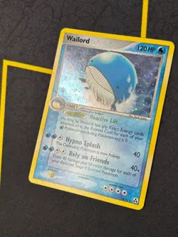 Wailord 14/92 - EX Legend Maker 2006 Holo Rare Pokemon Card - Damaged - Image 5