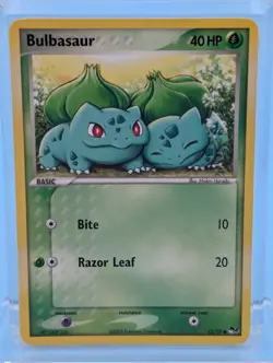 Bulbasaur 12/17 Regular - Common - Pokemon POP Series 2 - MP - See Video - Image 1