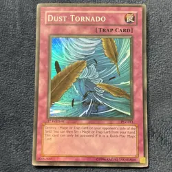 Yu-Gi-Oh! TCG Dust Tornado Pharaoh's Servant PSV-011 1st Edition Super Rare Holo - Image 1