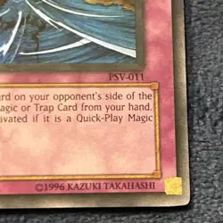 Yu-Gi-Oh! TCG Dust Tornado Pharaoh's Servant PSV-011 1st Edition Super Rare Holo - Image 4
