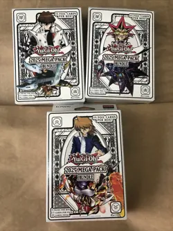 Yu-Gi-Oh! 2025 Mega-Pack Bundle (Art Set - 3 Boxes Total) sealed new - Image 1