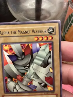 Alpha the Magnet Warrior RP02-EN089 Retro Pack 2 Unlimited Non Holo NearMint +Bo - Image 5