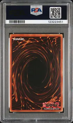 2006 YU-GI-OH! ULTIMATE EDITION #EN005 BLUE-EYES ULTIMATE DRAGON PSA 8 - Image 2