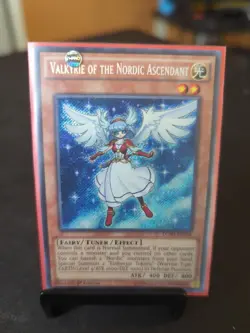 Yu-Gi-Oh Valkyrie Of The Nordic Ascendant LC5D-EN184 Secret Rare X2 - Image 1