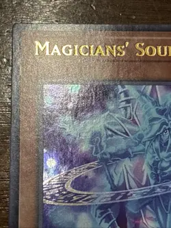 Magicians' Souls LED6-EN002 Magical Hero 1st Edition Ultra Rare LP - Image 2