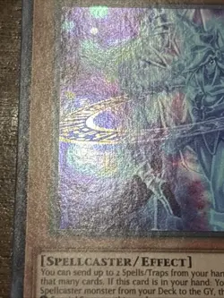 Magicians' Souls LED6-EN002 Magical Hero 1st Edition Ultra Rare LP - Image 3