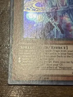 Magicians' Souls LED6-EN002 Magical Hero 1st Edition Ultra Rare LP - Image 4