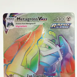 Metagross VMAX (Secret) 208/198 Chilling Reign Pokemon TCG Card Sword Shield NM - Image 2