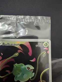 Bulbasaur Holo Promo 133/132 Mega Evolution Stamped Pokemon Card Sealed - Image 3