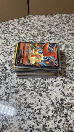 Pokemon Bulk Lot 100 Cards! Rares, Holos, And ULTRA RARE(s) - Image 1