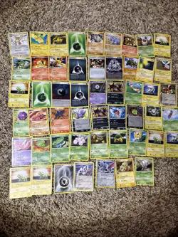 Pokemon Vintage Card Lot 2004-2009 Various Cards - 52 Cards - Image 1