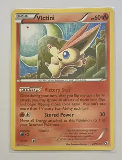 Victini 23/113 - Legendary Treasures - Rare - Pokemon Card - NM - Image 1