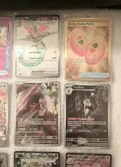 (16) Pokemon Twilight Masquerade Card Lot, Secret Rare. Full Art, Nice Mixed Lot - Image 3