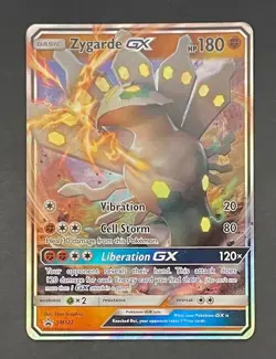 Pokemon Card Zygarde GX SM122 Black Star Promo - Moderately Played - Image 1