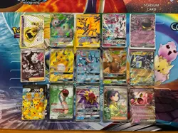 Pokemon Card Full Art Alt Art Fire Sylveon Greninja Tag Team Pikachu Etc - Image 1