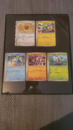 Pokemon TCG Error Miscut Mega Evolution Lot of 5 Cards - Image 1