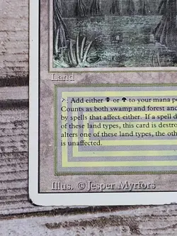 Bayou Revised MTG Magic: The Gathering Dual Land Card EDH Vintage Reserve List - Image 5