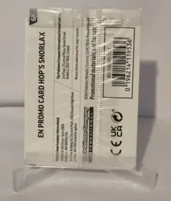 SEALED Hop's Snorlax EB Games Stamped AU/NZ PROMO Pokemon TCG Card - MINT - Image 2